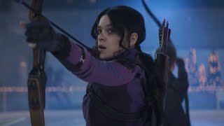 Kate Bishop All Archery Scenes  Hawkeye [upl. by Tapes]