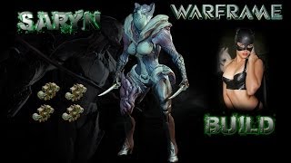 Warframe  Build de SARYN  LA SM de WARFRAME [upl. by Hpotsirhc389]