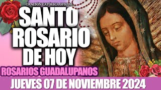 EL SANTO ROSARIO DE HOY JUEVES 07 DE NOVIEMBRE 2024ENCUENTRA PAZ Y AMOR EN LOS MISTERIOS LUMINOSOS [upl. by Atnauqahs]