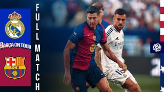 FULL MATCH  FC BARCELONA vs REAL MADRID  USA TOUR 2024 💙❤️ [upl. by Chrotoem]