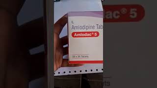 AMLODAC 5 TABLET  AMLODIPINE TABLET  USES SIDE EFFECTS AND BENEFITS  MEDICIN [upl. by Bazar791]