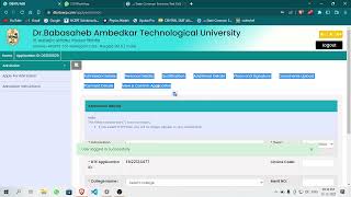 GUIDE FOR FIRST YEAR DBATU STUDENT TO APPLY FOR PRN NO [upl. by Isolde666]