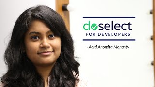 DoSelect for Developers  Aditi Mohanty [upl. by Joerg]