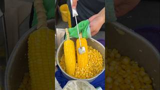 So awesome The surest way to harvest corn kernels [upl. by Blunk]