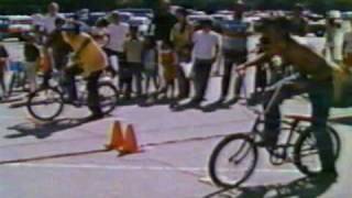 BICYCLE DRAG RACES AT FALLBROOK SQUARE WEST HILLS CALIFORNIA [upl. by Marko478]