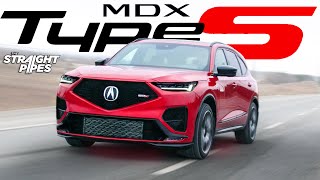 DYNAMIC COMFY 3 ROW 2023 Acura MDX Type S Review [upl. by Hepsibah]