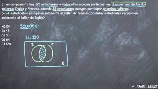 PAA 48  Diagramas de Venn para 2 Conjuntos [upl. by Romney24]