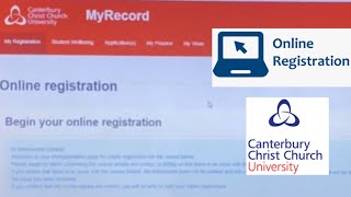 Online Registration Canterbury Christ Church University CCCU in UrduHindi for UK Students [upl. by Alena]