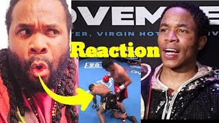 Jamaican Reacts To Floyd Schofield vs Rene Tellez Giron fight [upl. by Archie]