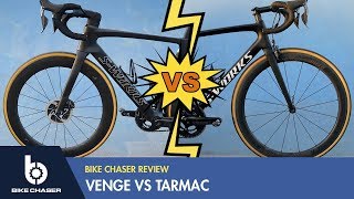 Specialized Venge VS Tarmac Head to Head Review [upl. by Aynnat]