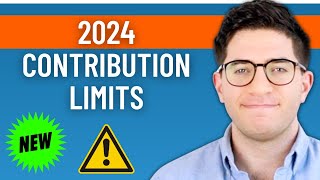 New 2024 Contribution Limits Released by the IRS 401k 403b IRA and HSA [upl. by Nahtnahoj663]