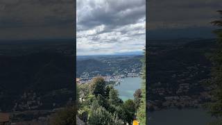 Majestic view of Lake Como Italy😱🤣😍🇮🇹travel italy lakecomo love music italianlakes [upl. by Sadonia229]