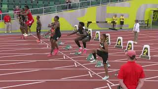 Boys 100m Championship Finals  Nike Outdoor Nationals 2023 [upl. by Ynetruoc]