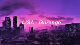 LiSA  Gurenge Easy Lyrics [upl. by Korella]