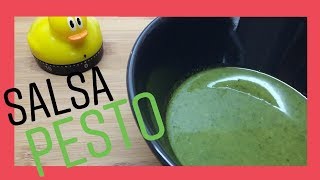 ✅ Cómo hacer SALSA PESTO casera  Recetas SIN GLUTEN 🤤  recetas en Thermomix [upl. by Eeresed]