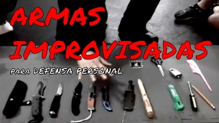 8 Armas Caseras Improvisadas para Defensa Personal [upl. by Nanahs]