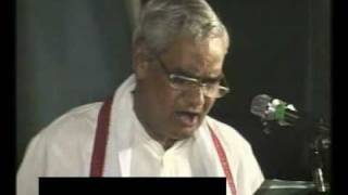 Aaj Sindhu Mein Jwaar Utha Hai  Poem of Shri Atal Bihari Vajapayee [upl. by Aidnac552]