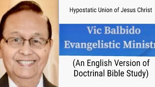 Hypostatic Union of Jesus Christ English Version 2575 [upl. by Anivas]