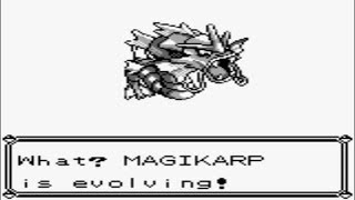 Pokémon Red and Blue  Magikarp Evolves into Gyarados Part 98 [upl. by Lowell]