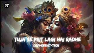 Tujhse prit Lagi Hai Radhe  Bhagman Radhe  Lofi  Slowed amp Reverb  New song  Deehit Tech  DT [upl. by Sivehc231]