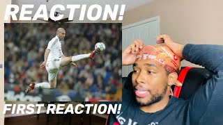 FIRST REACTION to Zinedine Zidane the most ELEGANT player ever [upl. by Jakob709]