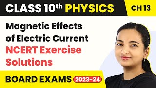 Magnetic Effects of Electric Current  Full Chapter Explanation  Class 10 Physics  NCERT Exemplar [upl. by Courtenay]