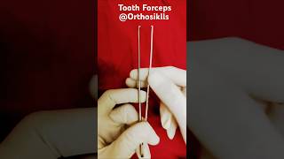 Tooth Forceps useorthoskillsTooth forceps useTissue Dissecting Forcepsvideo shortvideo [upl. by Ted152]