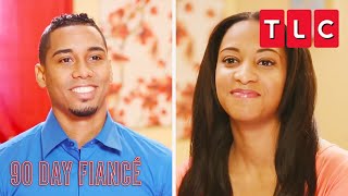 Pedro and Chantel Meet for the First Time in America  90 Day Fiancé  TLC [upl. by Eniar]