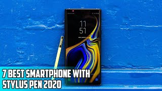 7 Best Smartphone With Stylus Pen 2020 [upl. by Nessi79]