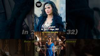 Wonder Woman Cast Then and Now wonderwoman shorts dc [upl. by Igiul]