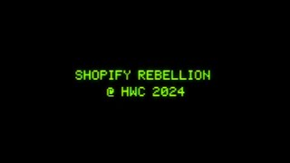 Shopify Rebellion  Halo World 2024 Trailer [upl. by Elamrej]