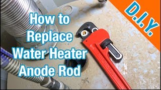 How To Replace Water Heater Anode Step By Step [upl. by Nets]