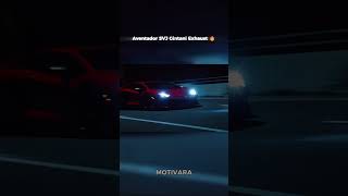 Aventador SVJ Gintani Exhaust 🔥 automobile shortvideo trending trendingshorts youtubeshorts [upl. by Tebazile]