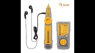 Tacklife CT01 Classic Cable Tester RJ11 RJ45 Line Finder Wire Tracker [upl. by Ailemaj607]