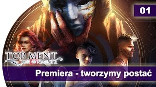 Torment Tides of Numenera pl  Premiera tworzymy postać  01 [upl. by Courtnay756]