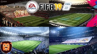 LOS NUEVOS ESTADIOS DE FIFA 19 EN PS3 OLD GEN LEON FIFARON [upl. by Aranahs4]