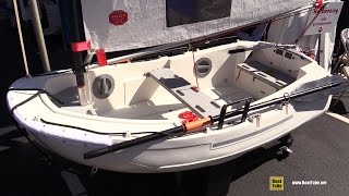 2016 Portland Pudgy Sailing Boat  Walkaround  2015 Annapolis Sail Boat Show [upl. by Yra]