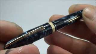 Ladies Mentmore Celeste Fountain Pen Review [upl. by Charmaine]