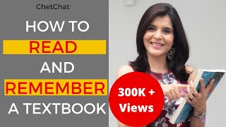 How to Read a Textbook Efficiently amp Remember What You Read or Studied  ChetChat Study Tips [upl. by Iilek27]