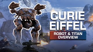 Curie amp Eiffel 🌀 Robot amp Titan Overview — War Robots [upl. by Tenej578]