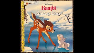 Bambi Snowy Day Read Aloud  Read Along Story [upl. by Hedwiga807]