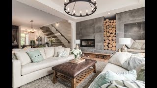 Farmhouse Style ldeas For Modern Living Room Design [upl. by Atteuqal]