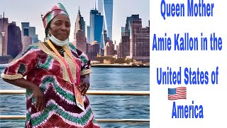 Sierra Leone cultural heroine Amie Kallon lands in the United States 🇺🇸 [upl. by Ivor979]