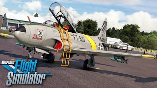 Inibuilds Lockheed T33  First Look Review  MSFS [upl. by Margaretta]