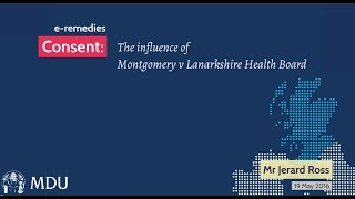 eremedies Consent montgomery v lanarkshire explained [upl. by Notxap]