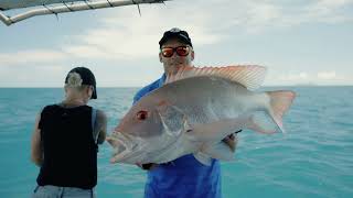 Hand Line Fishing The Great Barrier Reef [upl. by Siwel883]