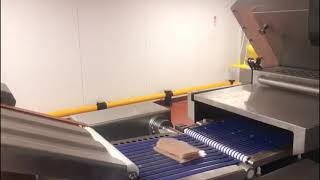 Weber High Speed Slicer with Paper Interleaver and Checkweigher [upl. by Alesi466]