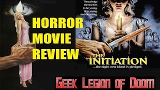 THE INITIATION  1984 Daphne Zuniga  Horror Movie Review  2016 Arrow films release [upl. by Mcclary]