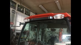 Kubota 60 Series Front Light Bar Mounting Kit [upl. by Aihsit]