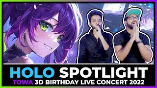 HOLOLIVE  TOWA 3D BIRTHDAY LIVE CONCERT 2022 WATCHALONG  HOLO SPOTLIGHT [upl. by Nerrot]